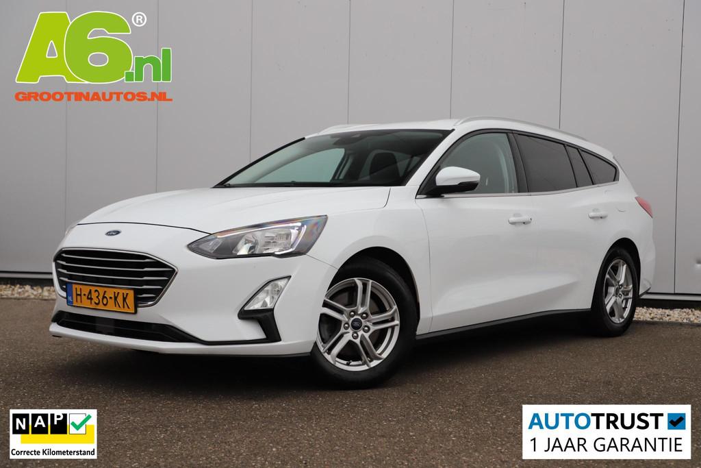Ford Focus Wagon 1.5 EcoBlue Trend Edition Business Trekhaak, Stof, Gebruikt, 4 cilinders, Met garantie (alle)