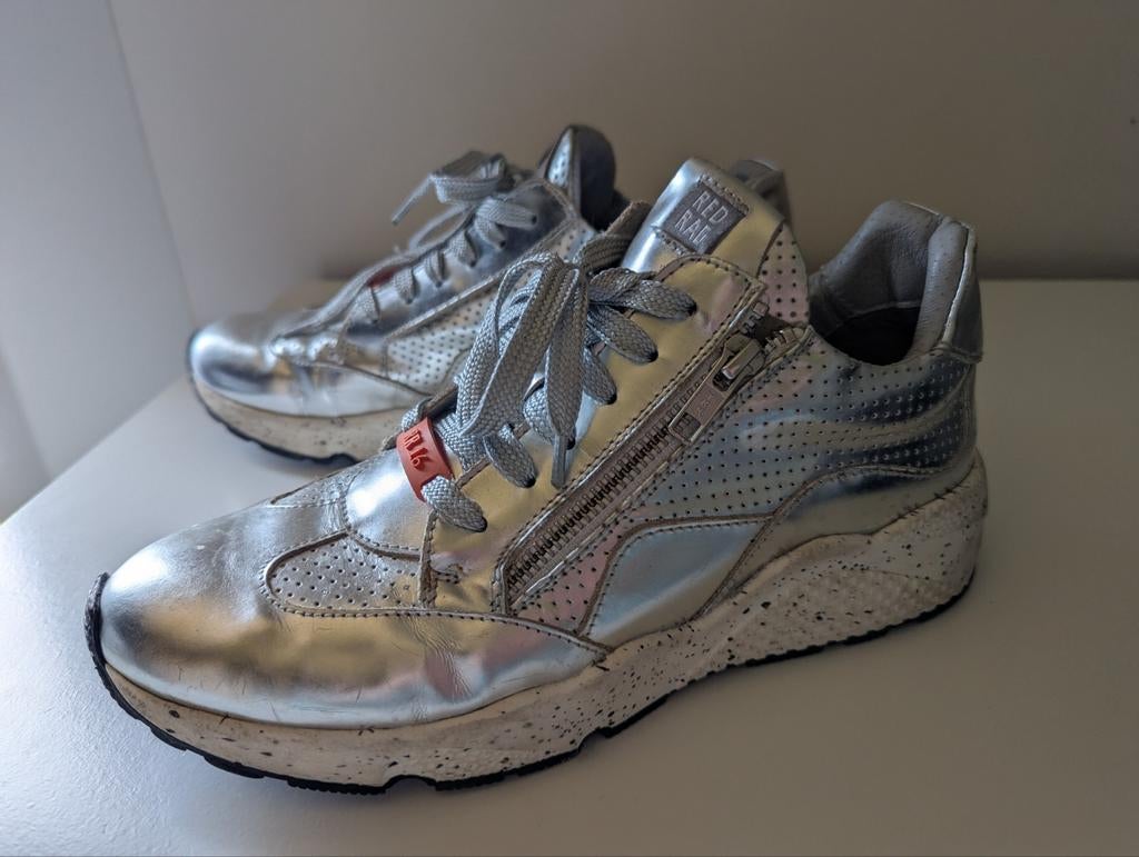 Zilverkleurige/chroom sneakers, maat 39, Ophalen of Verzenden, Overige kleuren