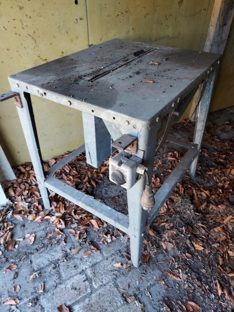 Zaagmachine/tafel, Ophalen