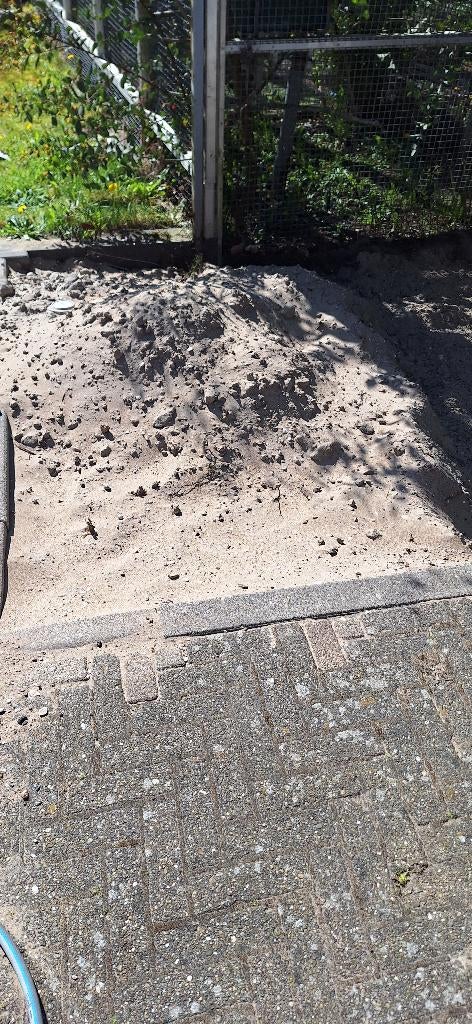 Gratis wit zand, Tuin en Terras, Zand, Ophalen, Zo goed als nieuw, Ophoogzand