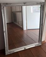 Rechthoekige spiegel met brocante lijst - 67x56 cm, Ophalen, Rechthoekig, Minder dan 50 cm, Minder dan 100 cm