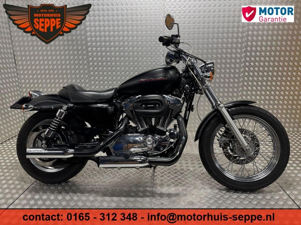 HARLEY-DAVIDSON SPORTSTER 1200 CUSTOM (bj 2007) 16,039 km, 2 cilinders, HARLEY-DAVIDSON, Chopper, Bedrijf