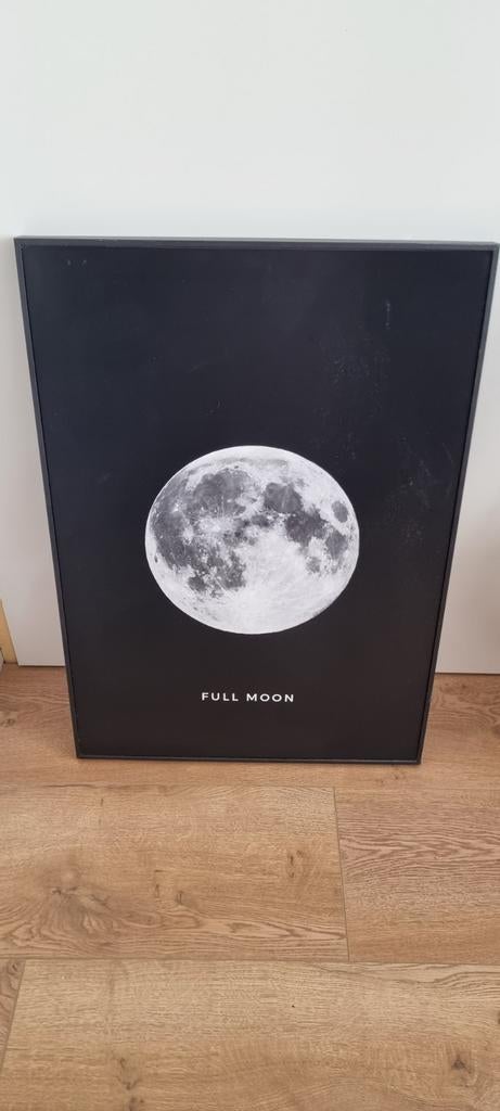 Full Moon Poster - Ingelijst, Ophalen, Gebruikt, 50 tot 75 cm, Foto of Poster