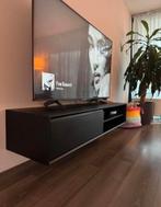 Zwart tv meubel van Piet Klerkx, Ophalen, Overige materialen, Gebruikt, 150 tot 200 cm