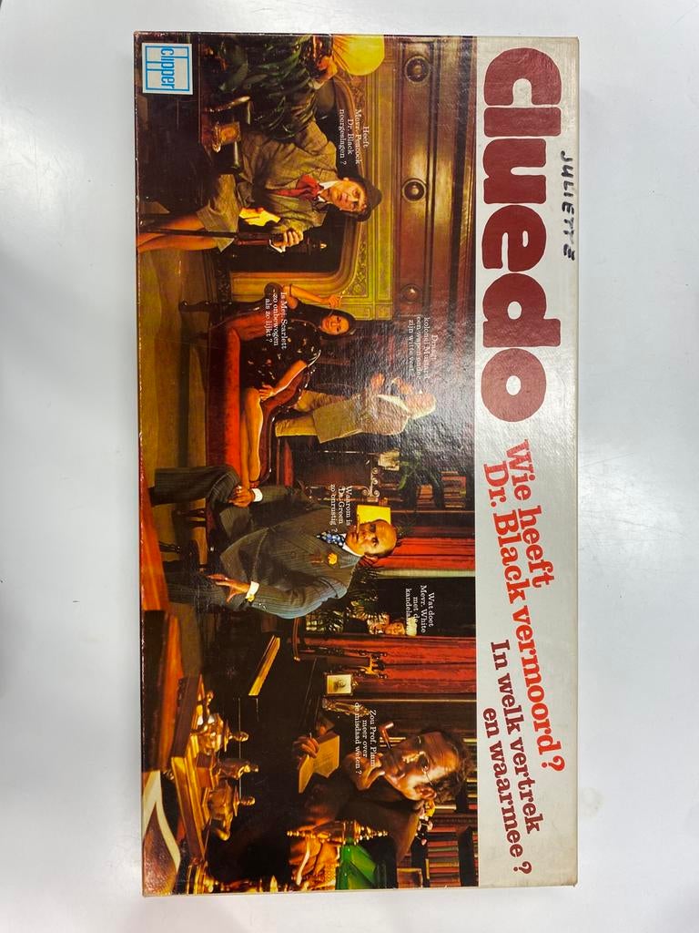 Vintage Cluedo, Ophalen of Verzenden, Zo goed als nieuw