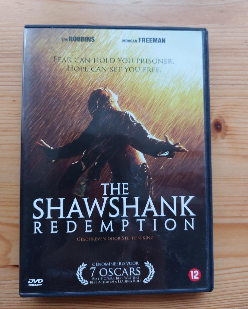 DVD The Shawshank Redemption, Vanaf 16 jaar, Ophalen of Verzenden, Gebruikt, Actiethriller