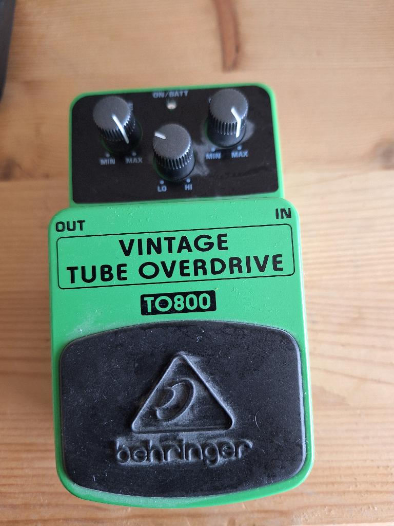 Vintage tube overdrive TO800, Ophalen of Verzenden, Zo goed als nieuw, Elektrische gitaar