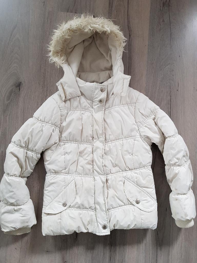 Jas / winterjas maat 128 / 134 meisje, Kinderen en Baby's, Kinderkleding | Maat 128, Ophalen of Verzenden, Gebruikt, Meisje, Jas