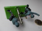 1974 Britains Ltd. Deetail 2 GERMAN SOLDIERS + MORTIER (-B-), Ophalen of Verzenden, Gebruikt, Overige typen, Britains