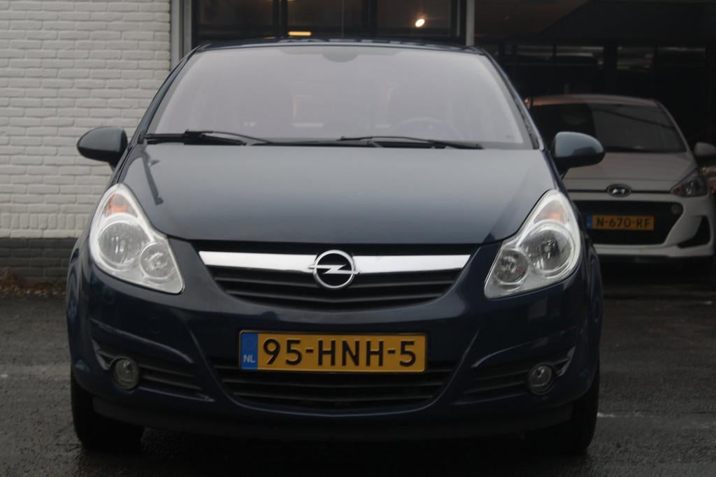 Opel Corsa 1.4-16V Cosmo | Airco | Cruise control | Elec ram, Auto's, Opel, Voorwielaandrijving, Gebruikt, Zwart, 4 cilinders