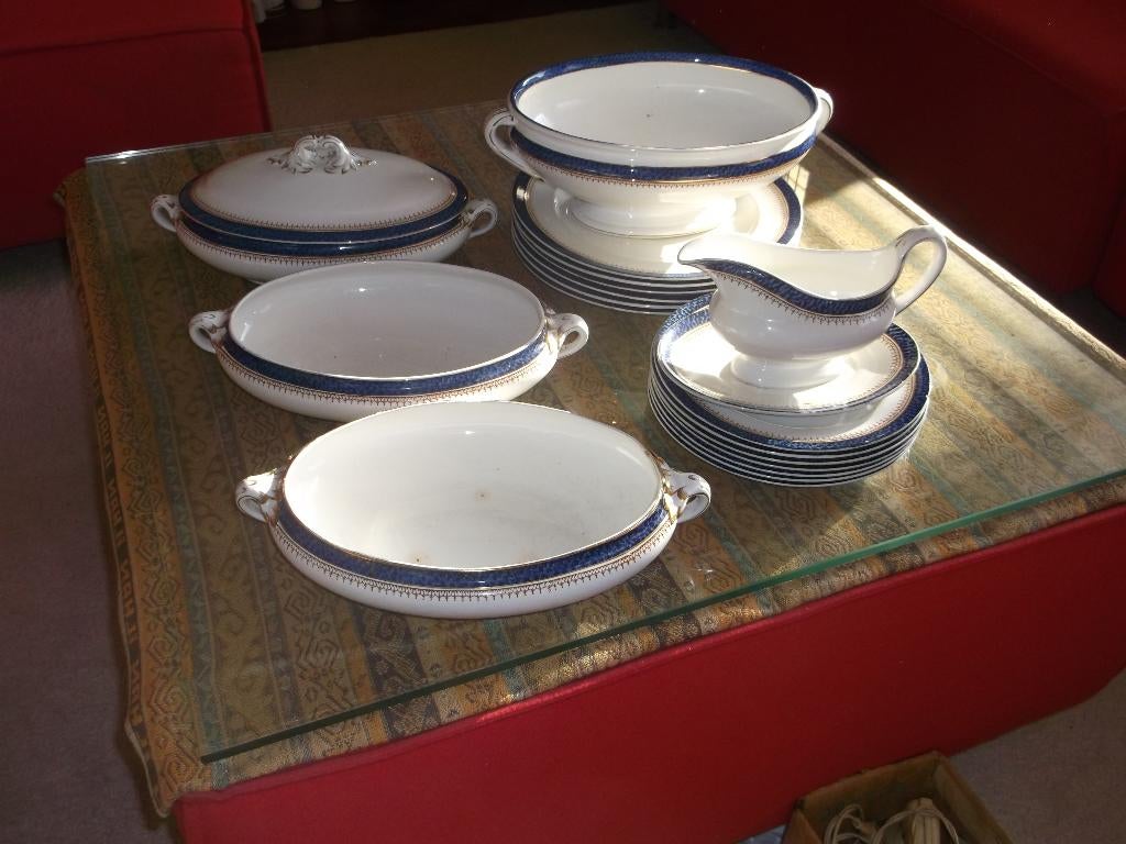 19 delen van Booths Silicon China England servies, Ophalen of Verzenden