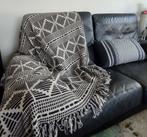 Woondeken/plaid Bloomingville en bijpassend Malagoon kussen, Ophalen of Verzenden, Nieuw, Eenpersoons, Minder dan 150 cm