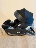 Cybex Aton 5 autostoel met base+adapters+regenhoes+voetenzak, Autogordel of Isofix, Gebruikt, Verstelbare rugleuning, 0 t/m 13 kg