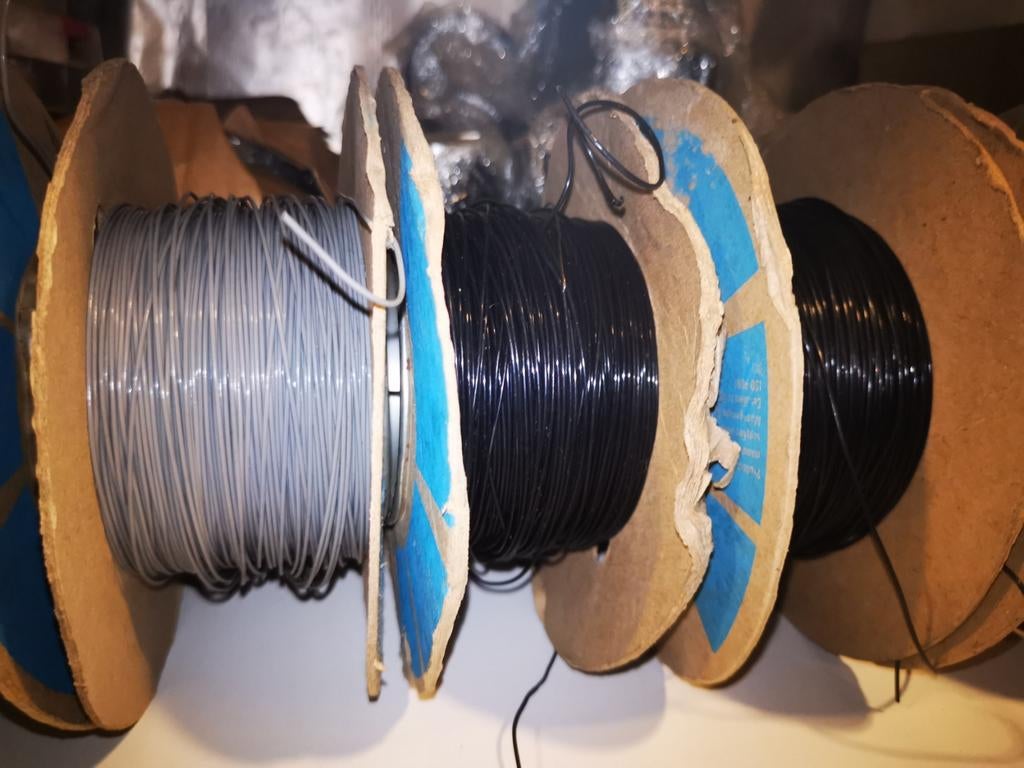 Zilver teflon draad 0.6mm 0.7mm, Telecommunicatie, Antennes en Masten, Ophalen of Verzenden, Nieuw, Antenne