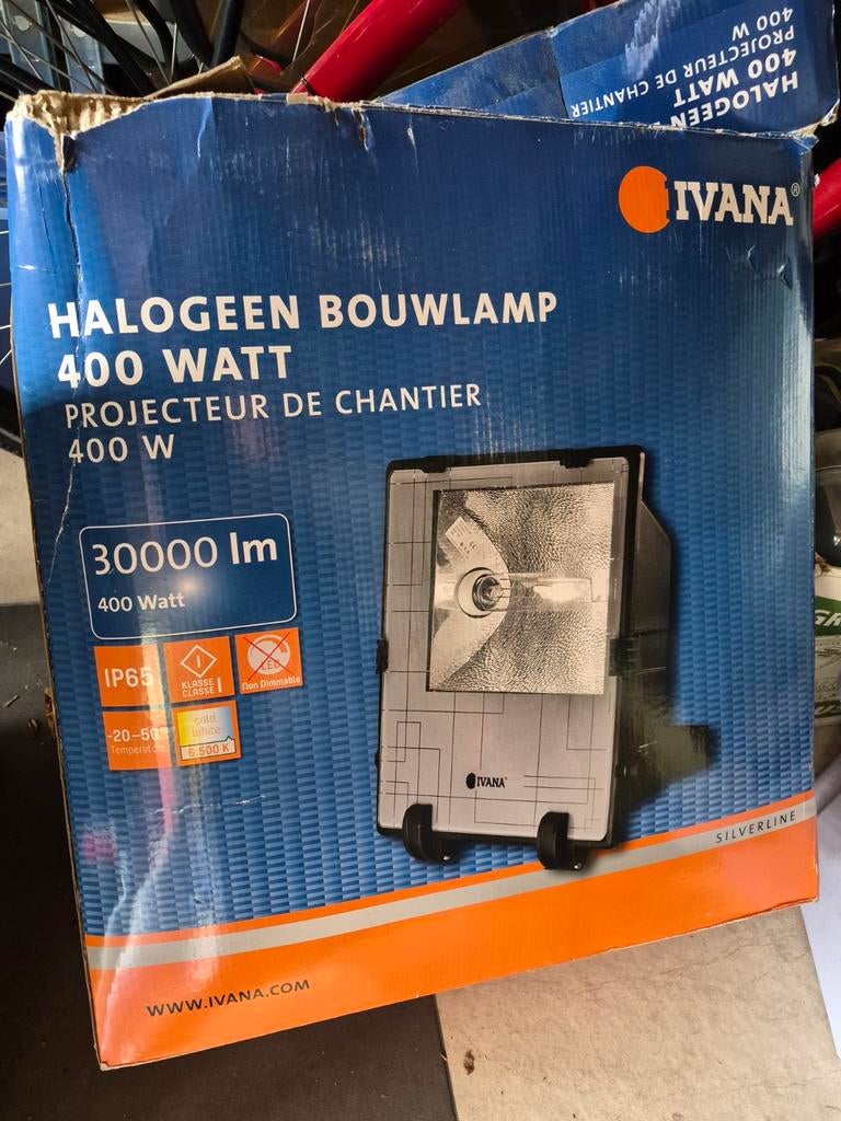 Bouwlamp nieuw in doos., Ophalen of Verzenden, Nieuw