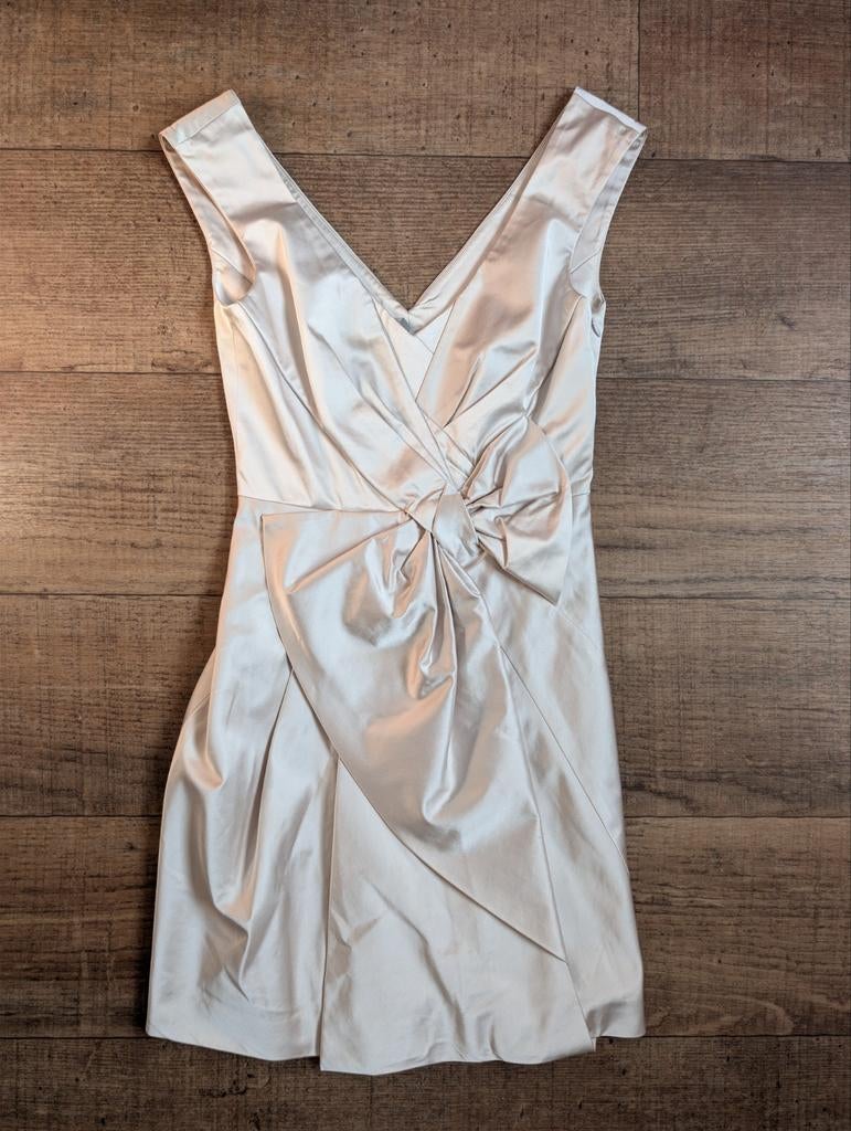 Karen Millen - Jurkje - Maat 36, Kleding | Dames, Beige, Ophalen of Verzenden, Zo goed als nieuw, Maat 36 (S)
