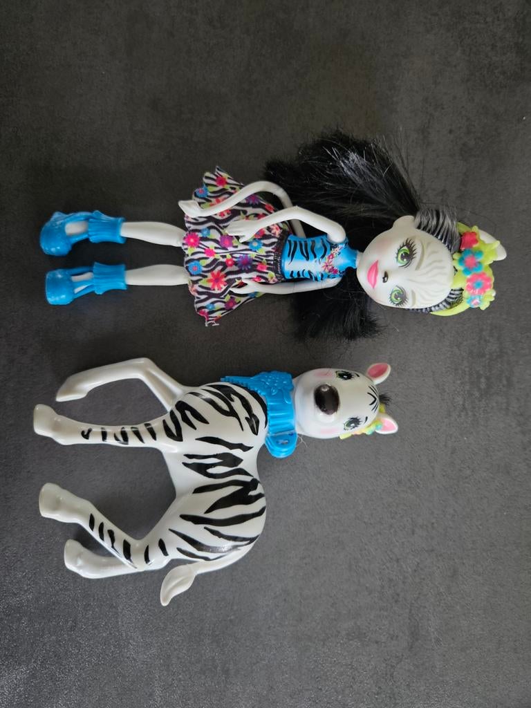 4 leuke sets Enchantimals poppen met dieren, Ophalen of Verzenden, Zo goed als nieuw, Overige typen