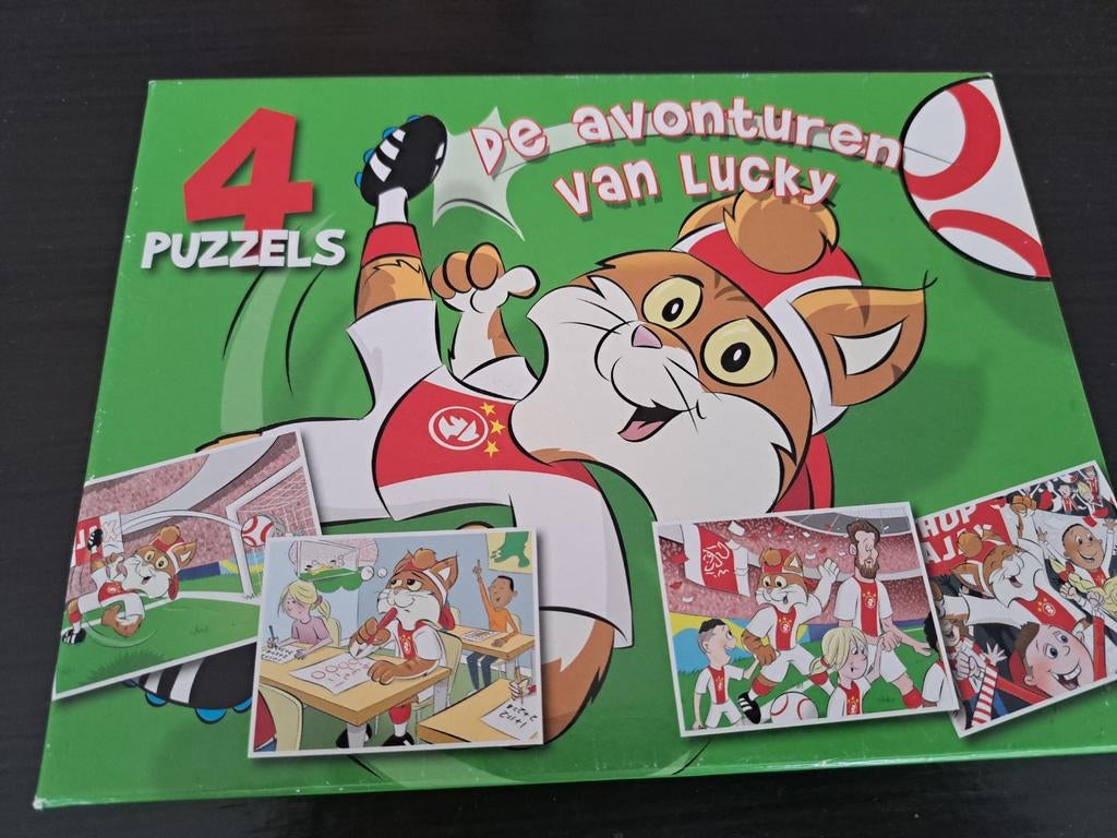 Ajax voetbal puzzel, Orry puzzel en memory, Ophalen of Verzenden, 10 tot 50 stukjes