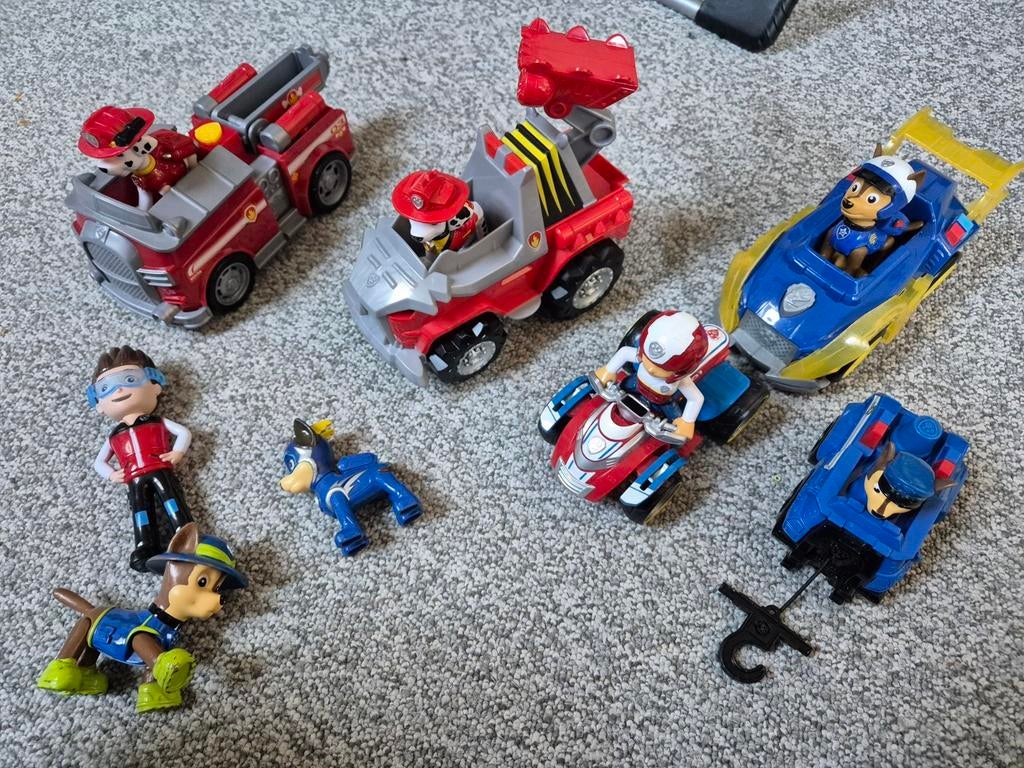 Paw Patrol Speelset met Voertuigen en Figuren, Ophalen of Verzenden, Gebruikt, Jongen of Meisje