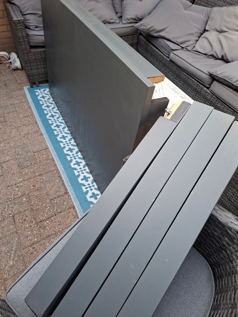 IKEA Uitschuifbare Eettafel - Grijs (140-220cm), Ophalen, Gebruikt, 200 cm of meer, 50 tot 100 cm