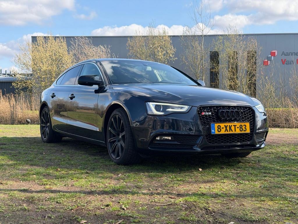 Audi A5 1.8 Tfsi 125KW Sportback M-tr 2014 Blauw, Auto's, Stof, 4 cilinders, Blauw, Origineel Nederlands