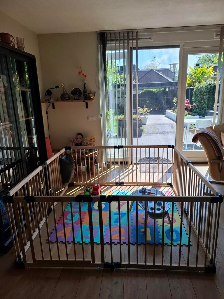 Lucellia Inklapbare Houten Grondbox - 172x172cm, Ophalen, Nieuw, Vierkant