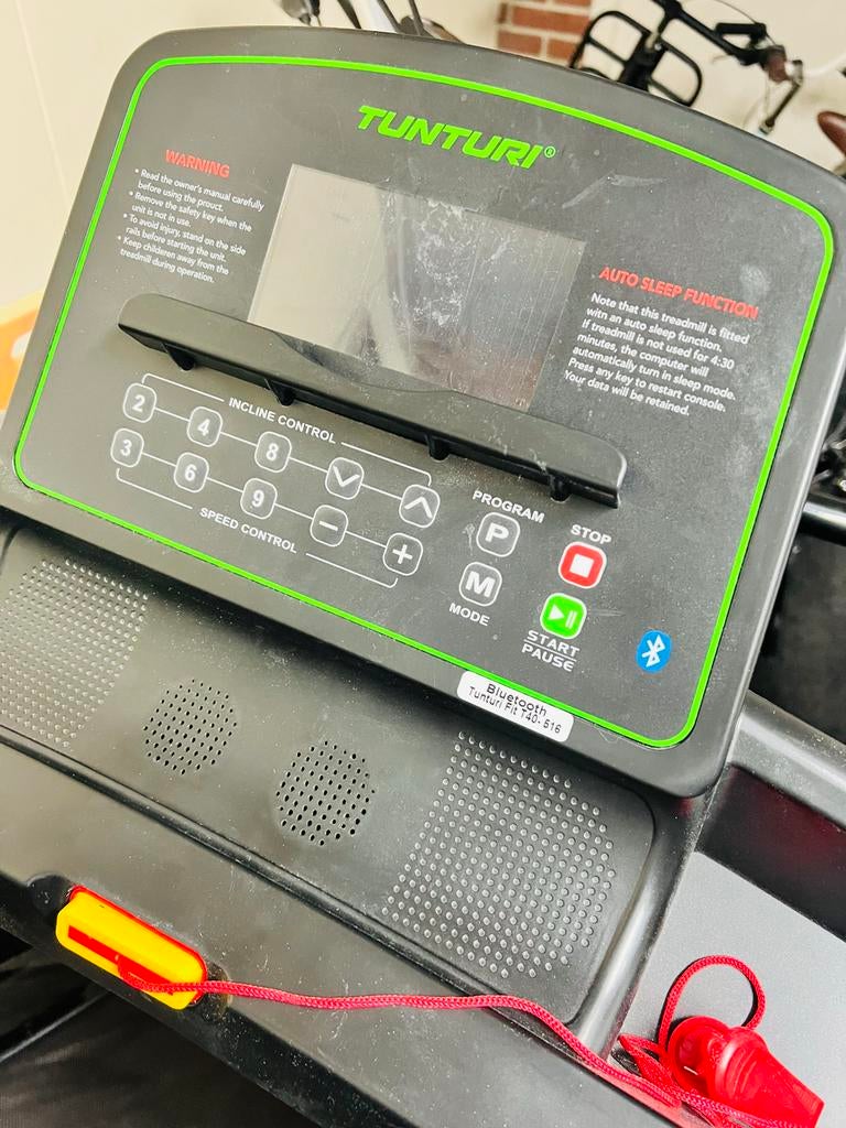 Tunturi Fit T40-516 loopband, Ophalen, Zo goed als nieuw, Metaal, Loopband