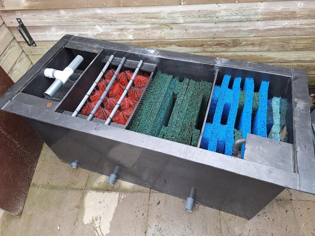 Twee hdpe vijver filters, Ophalen, Gebruikt, Vijverfilter