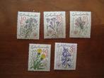 Flora bergbloemen Tsjechoslowakije 1979, mi. 2494-98 postfri, Ophalen of Verzenden, Postfris, Dier of Natuur