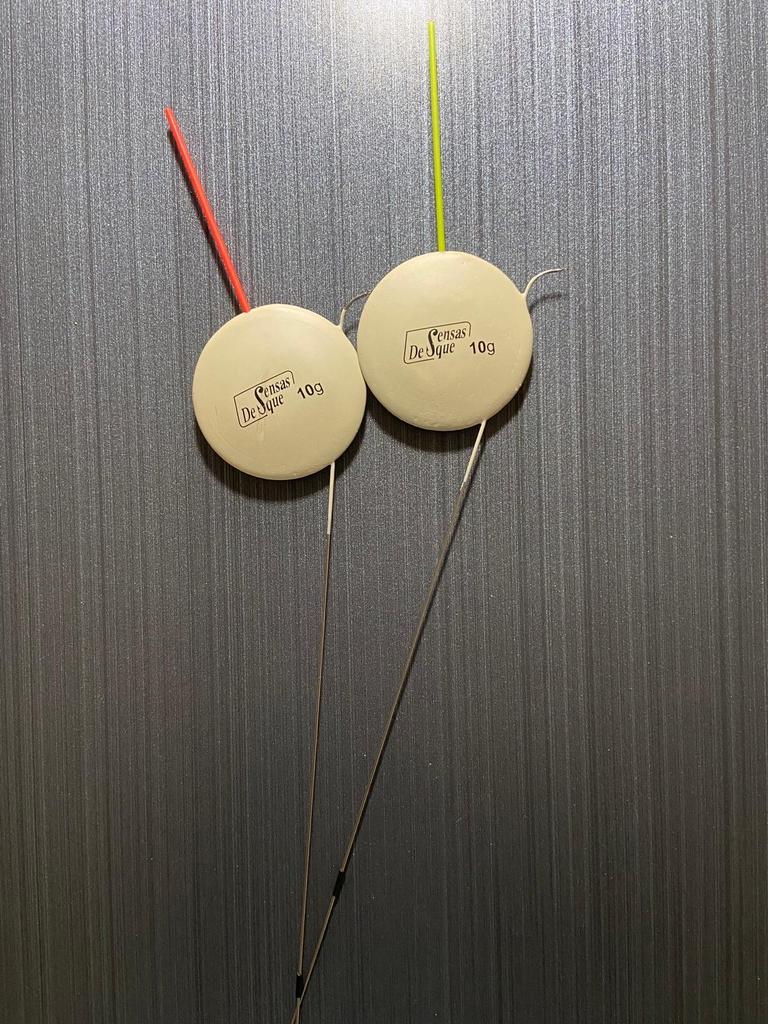 Sensas De Sque 10g dobbers, Ophalen of Verzenden, Gebruikt, Dobber of Lood