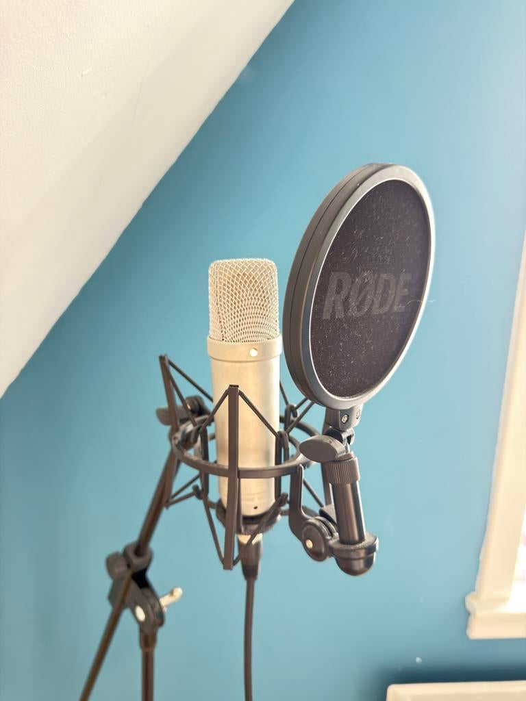 Røde NT1-A Studiomicrofoon - Nieuwstaat, Muziek en Instrumenten, Ophalen of Verzenden, Zo goed als nieuw, Studiomicrofoon