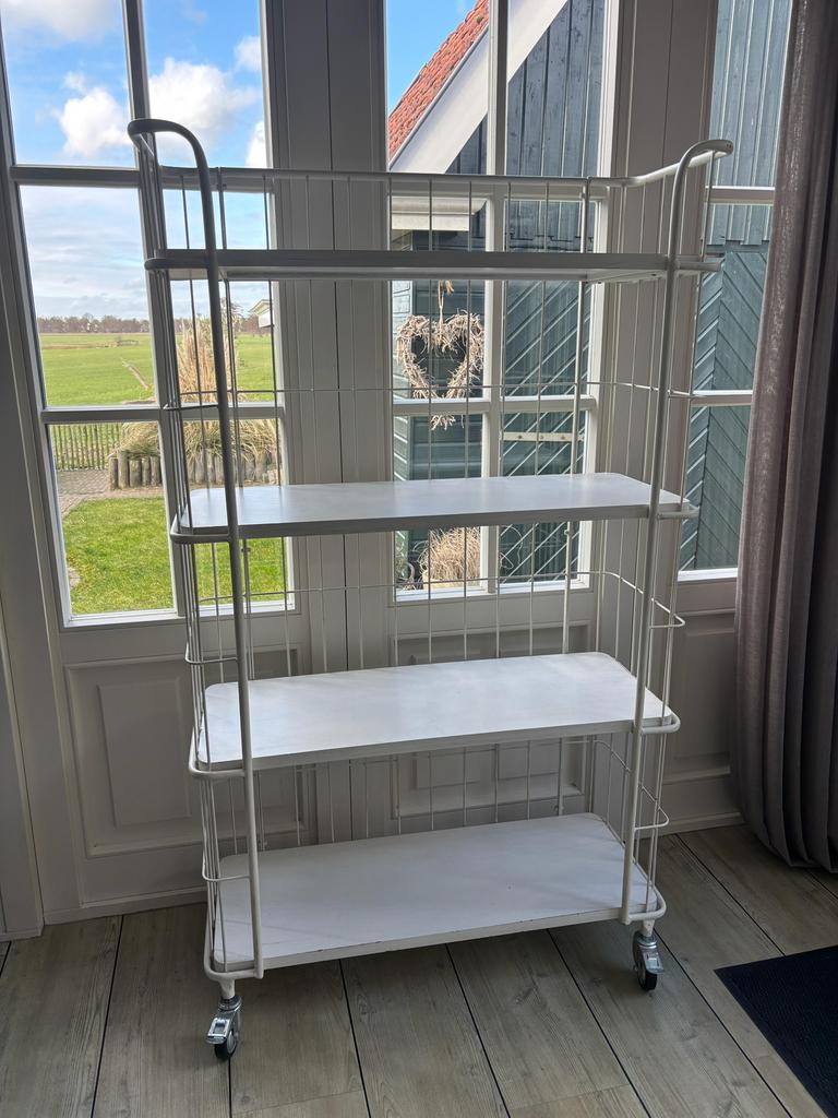 Kast op wielen - bakkerskast, Huis en Inrichting, Ophalen, Gebruikt