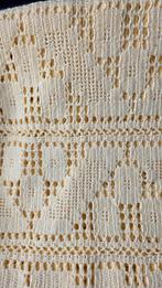 Gehaakte sprei 225x200 geel katoen, Vintage, Geel, Tweepersoons, Ophalen of Verzenden