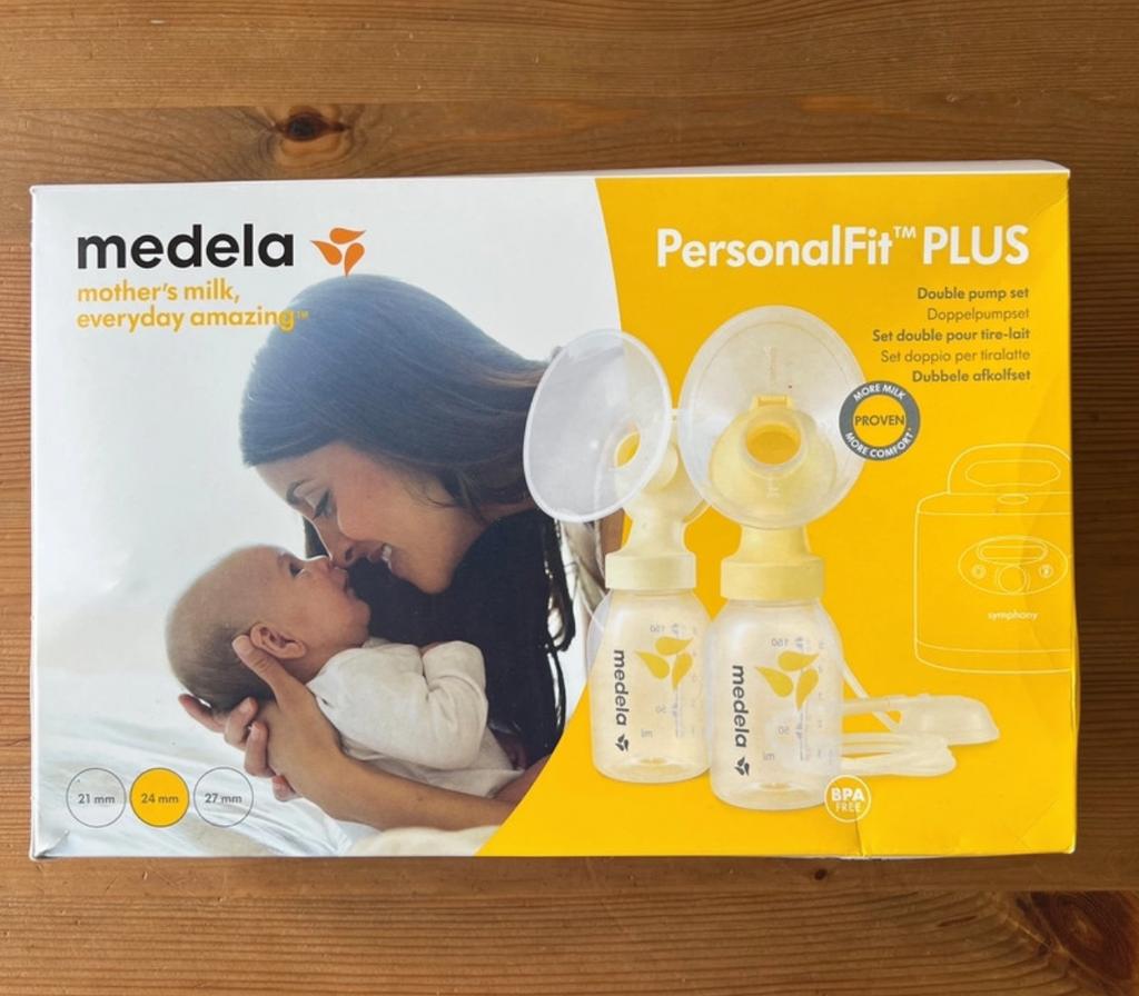 Medela double pump set accessories, Ophalen of Verzenden, Zo goed als nieuw, Borstkolf