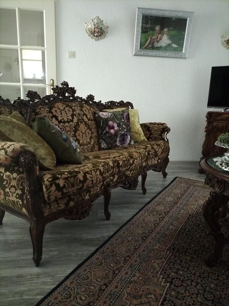 Barok bankstel, Huis en Inrichting, Ophalen of Verzenden