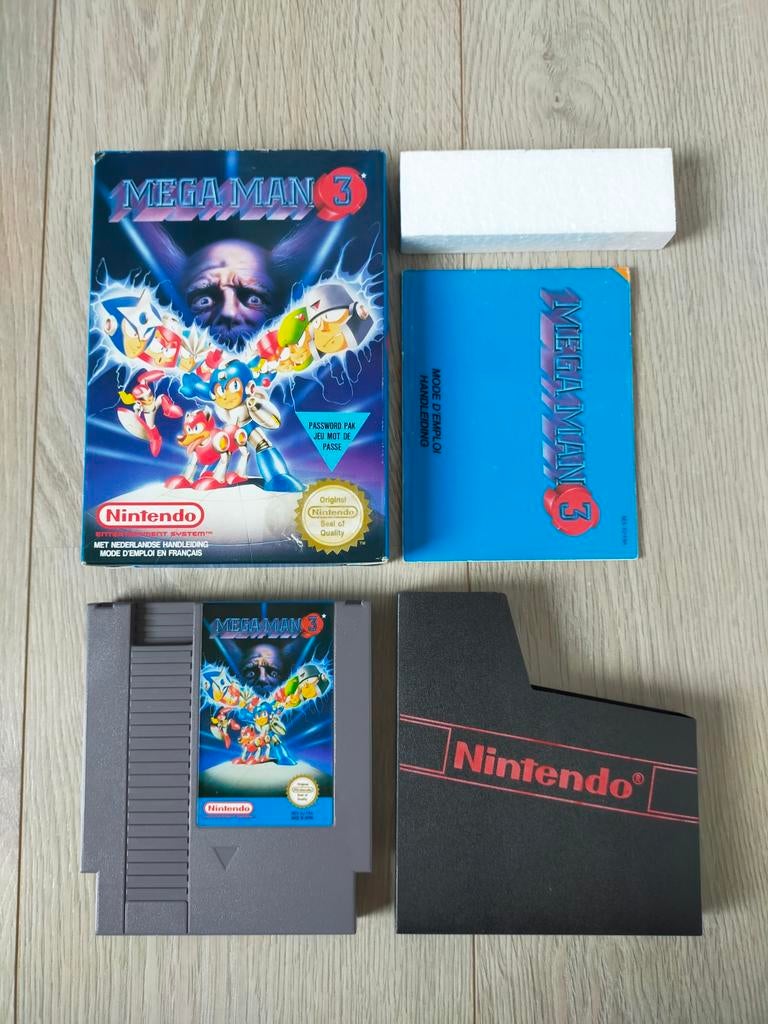 Nintendo Mega Man 3 - NES - Compleet in Doos!, 1 speler, Ophalen of Verzenden, Zo goed als nieuw, Platform