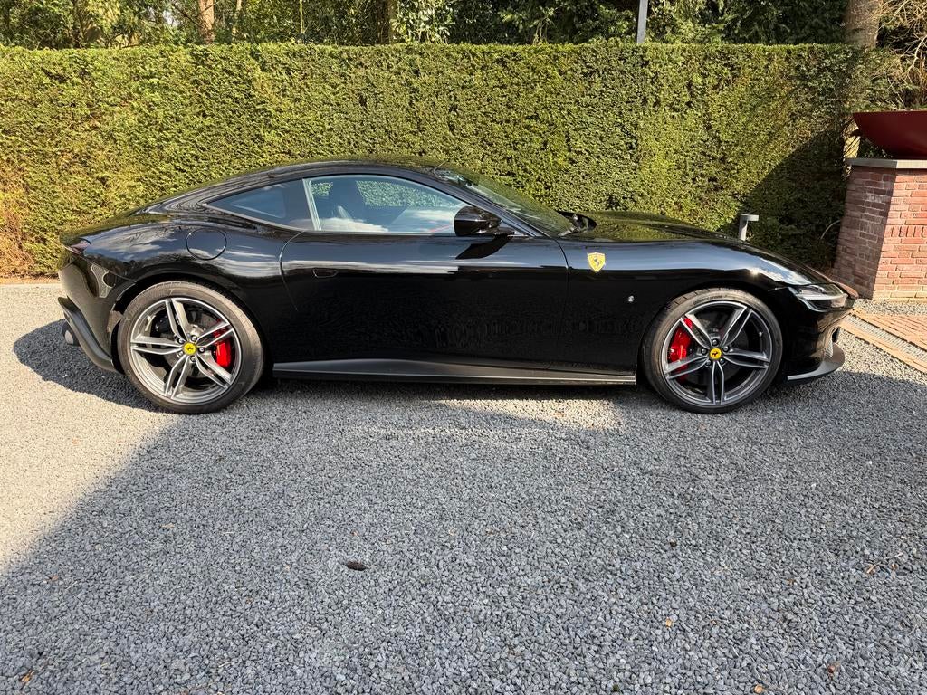 Schitterende Ferrari Roma – slechts 4600 km, Auto's, Ferrari, Automaat, Achterwielaandrijving, 4 stoelen, Zwart