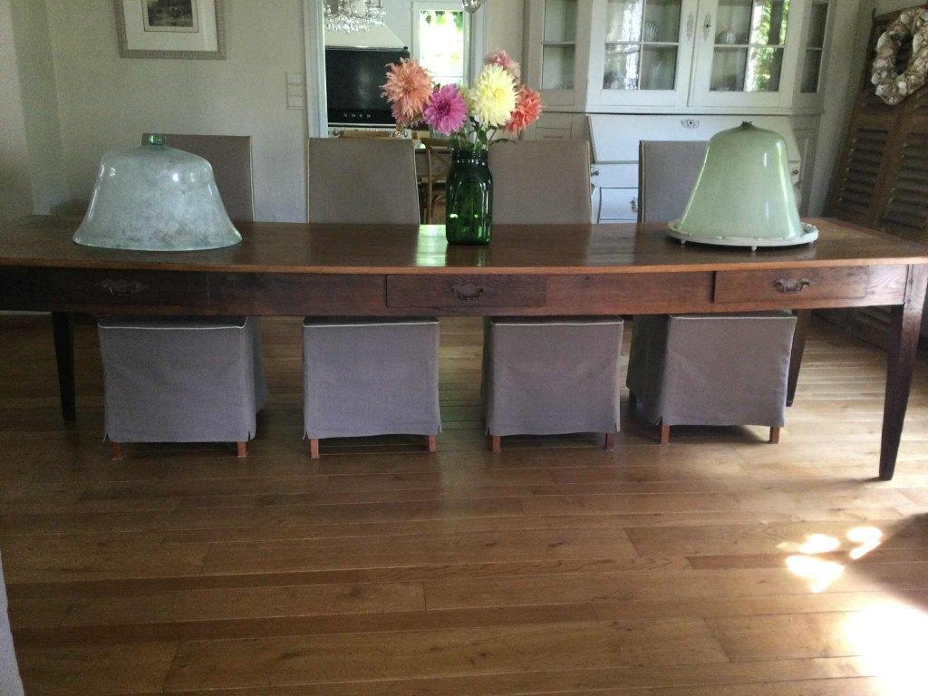 antieke boerentafel, Ophalen