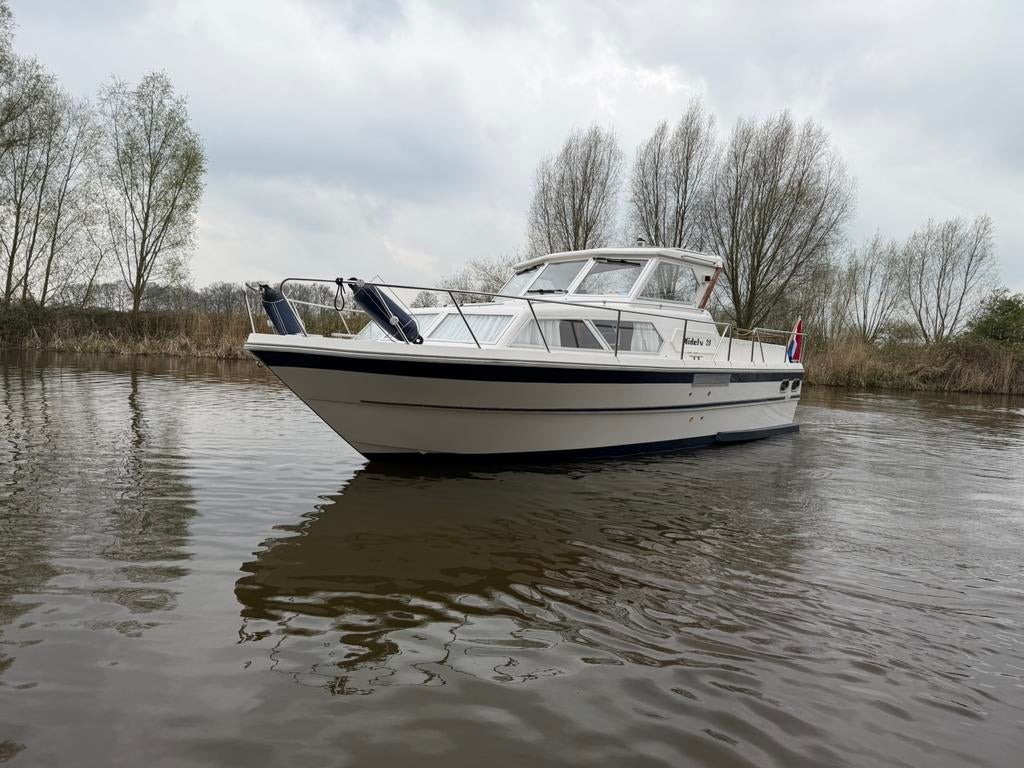 Nidelv 28 Noorse sloep | Gelderse Spitsgatters, Gebruikt, Diesel, Ophalen of Verzenden, 9 tot 12 meter