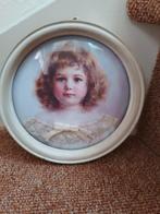 Ingelijst prentje met "bol glas", Ophalen of Verzenden