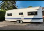 Hobby Excelsior 610UF- Ruime en comfortabele caravan, Rondzit, Hobby, Particulier, Luifel
