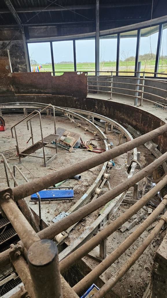 Ijzeren frame rond  (12 meter doorsnee), Doe-het-zelf en Verbouw, Ophalen of Verzenden