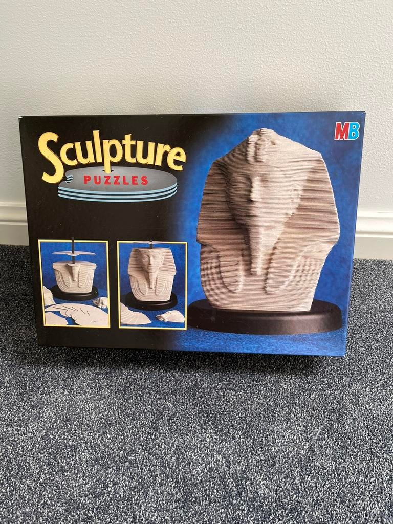 MB Farao 3 D Puzzel, Ophalen of Verzenden, Minder dan 500 stukjes, Zo goed als nieuw, Rubik's of 3D-puzzel