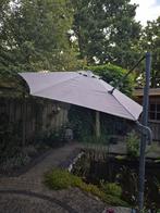 Zweefparasol kantelbaar en verstelbaar, Tuin en Terras, Ophalen, Zweefparasol, Verstelbaar