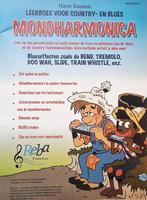 Leerboek voor Country- en Blues Mondharmonica, Mondharmonica, Les of Cursus, Nieuw, Ophalen of Verzenden