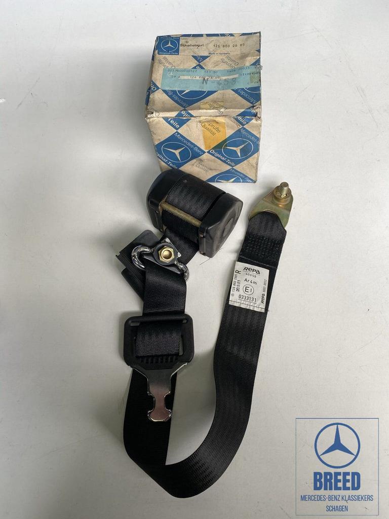 NOS gordel voorzijde rechts voor Mercedes-Benz W126, -, Nieuw, Ophalen of Verzenden, -
