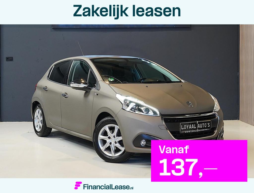 Peugeot 208 1.2 PureTech Blue Lease Premium | AIRCO | CRUISE, Voorwielaandrijving, Stof, Gebruikt, 1199 cc
