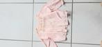 Antiek handgemaakt baby- of poppenjurkje roze m. Smock L23 c, Ophalen of Verzenden