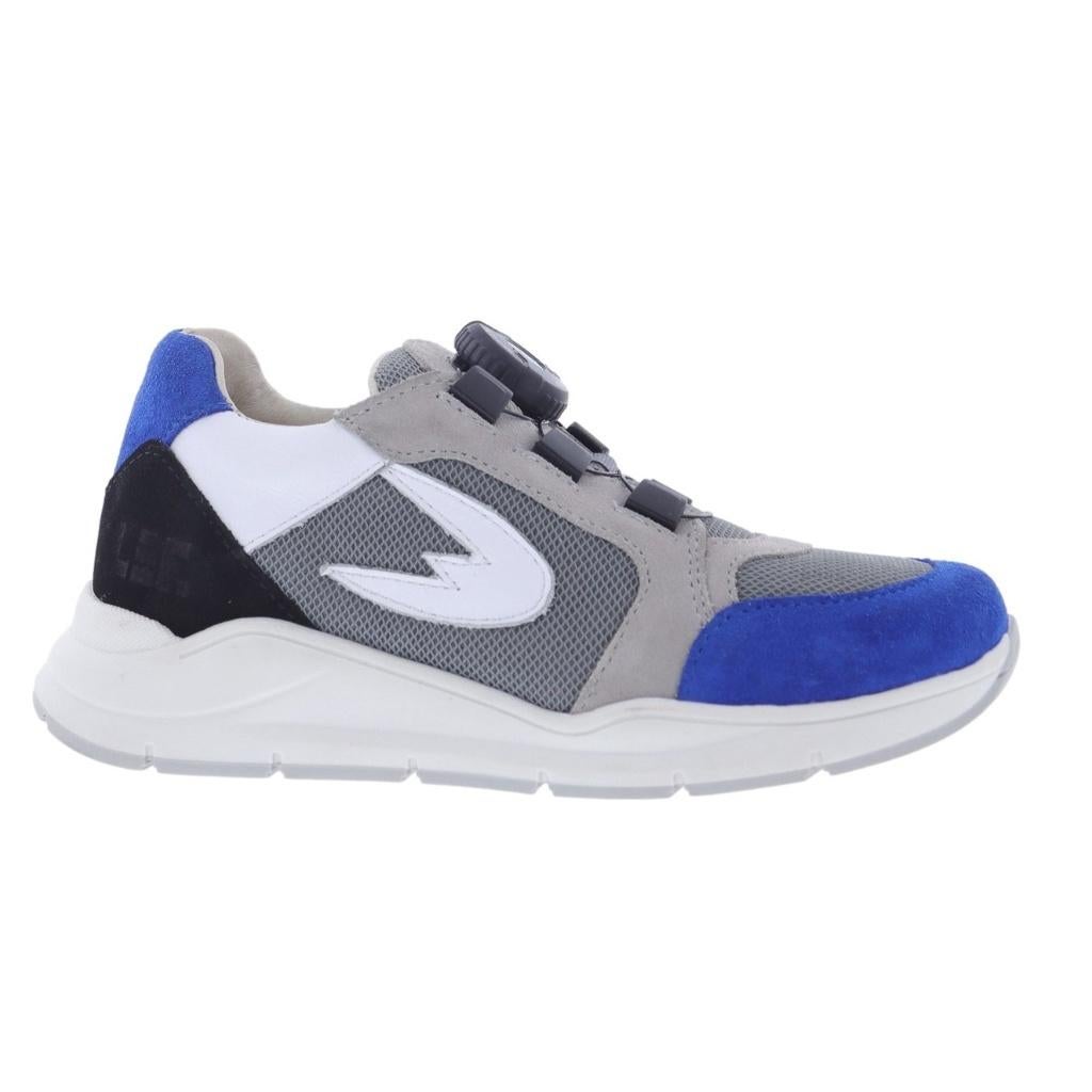 LEF maat 28 lerensneaker grijs/blauw/wit - gratis verzenden, Verzenden, Nieuw, LEF, Info@piedro.nl