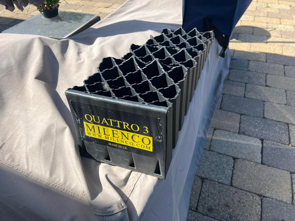 Milenco quattro 3 oprijblokken, Caravans en Kamperen, Ophalen of Verzenden, Zo goed als nieuw